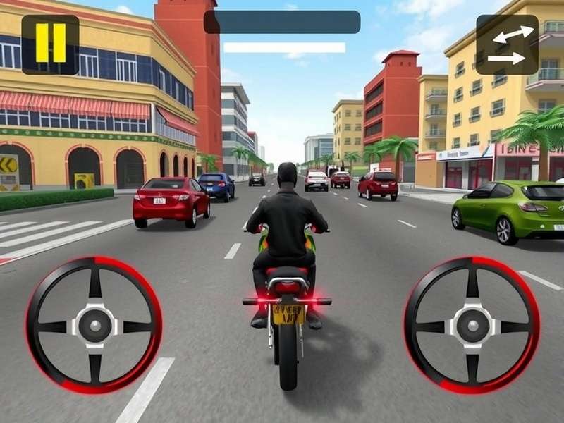 Rickshaw Blaze Run Ninja gameplay screenshot